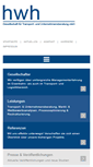 Mobile Screenshot of hwh-transport.eu